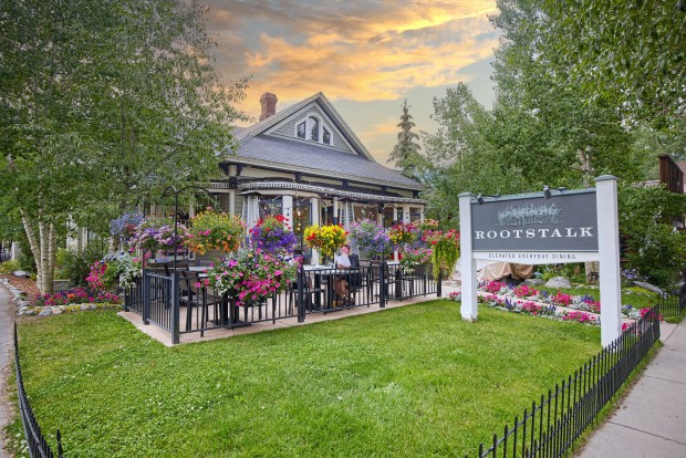 Rootstalk, located in a historic home on Breckenridge's Main Street. Photo courtesy of Rootstalk