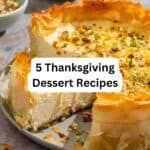 Thanksgiving desserts pin image 3.