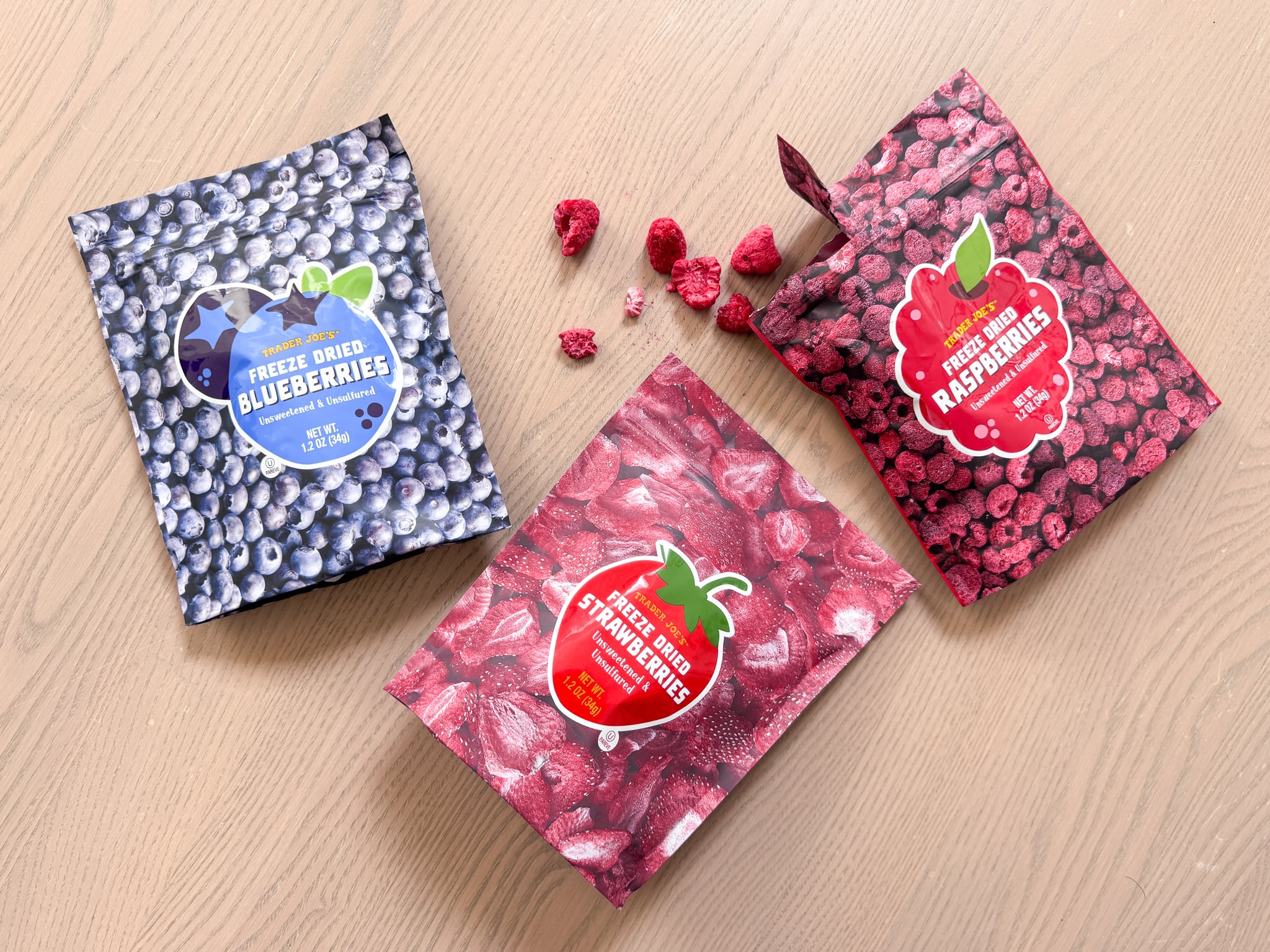 Trader Joe's Freeze Dried fruit review