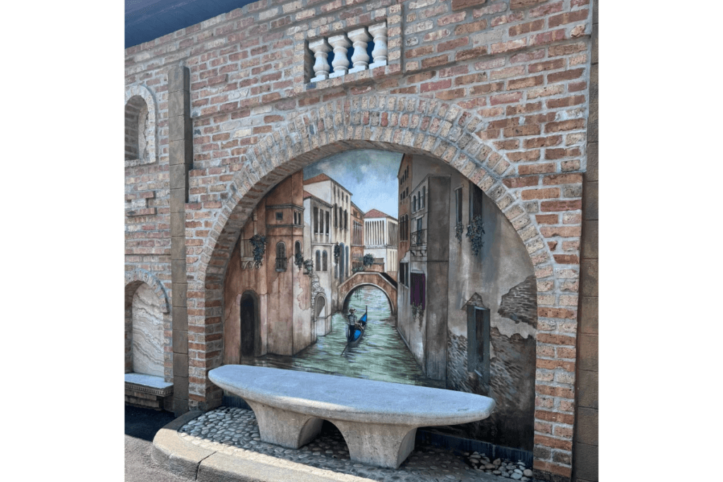 Venice setting at Mazzaro's Italian Market in St. Pete