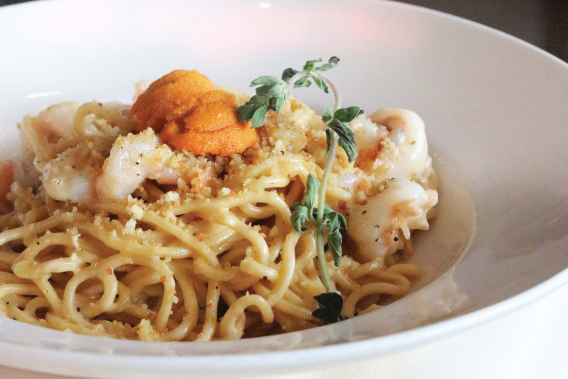 Basso by PXK pasta dish