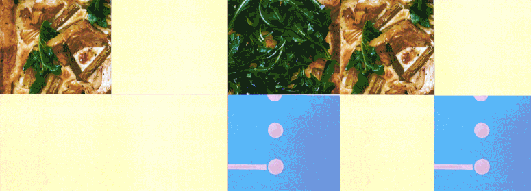 Photo collage of Bon Appétit Spring Recipes