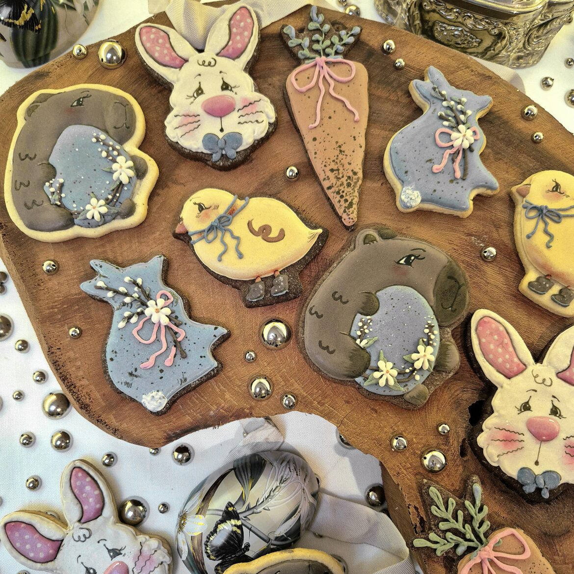 The cookies I sold for easter this year!