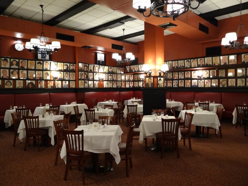 The storied dining room opened in 1927, and has since become cemented in Broadway legend. Max Klimavicius / Sardi's