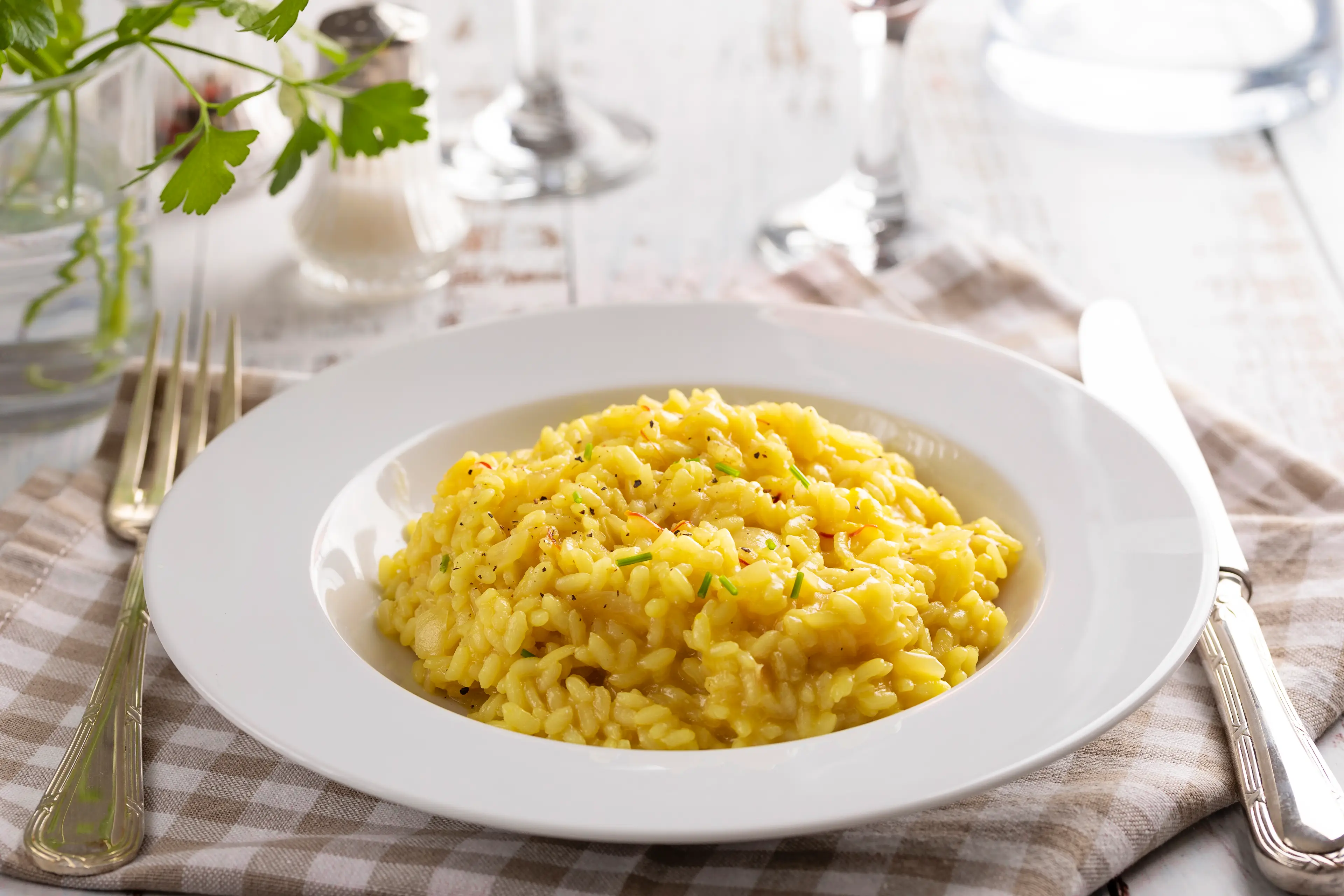 Risotto is a classic of northern Italian food (Cris Cantón/Getty)