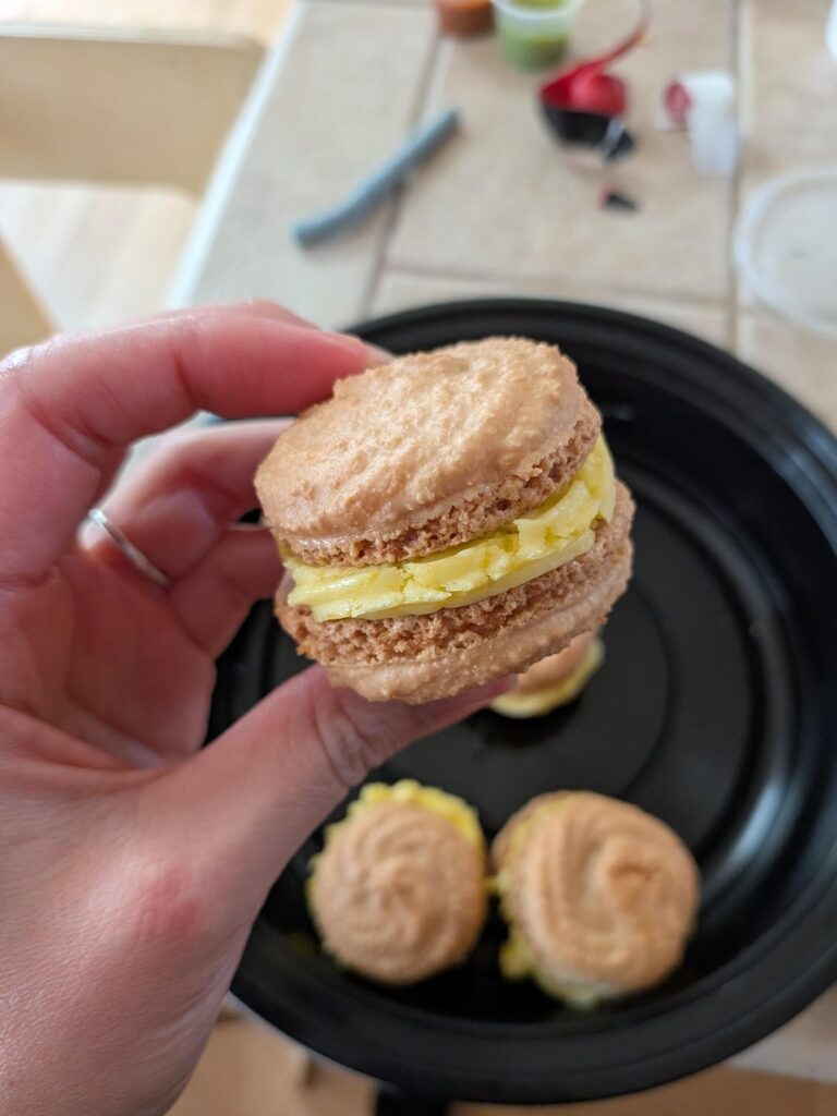 First attempt at macarons!