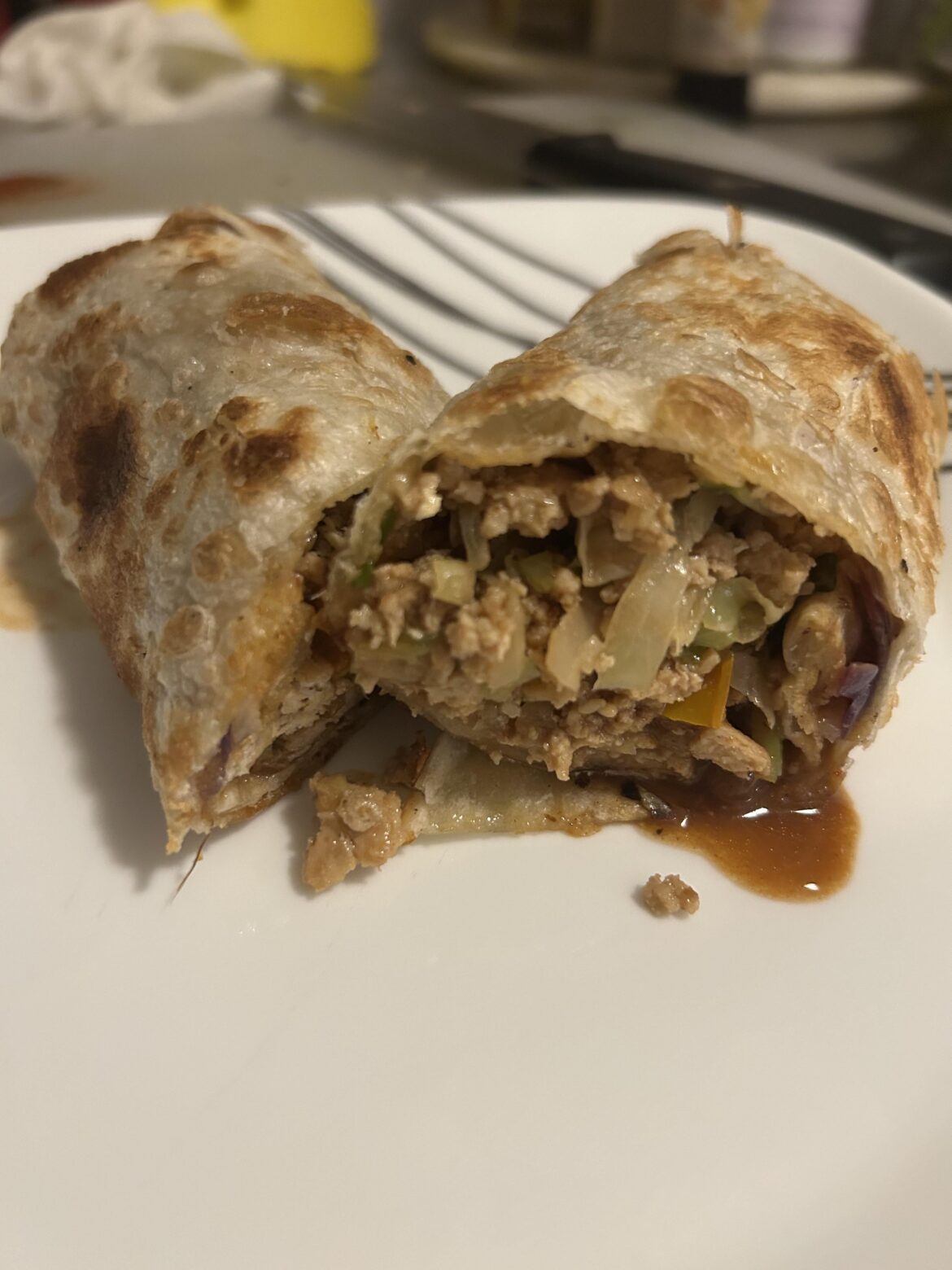 Egg Roll Burrito
