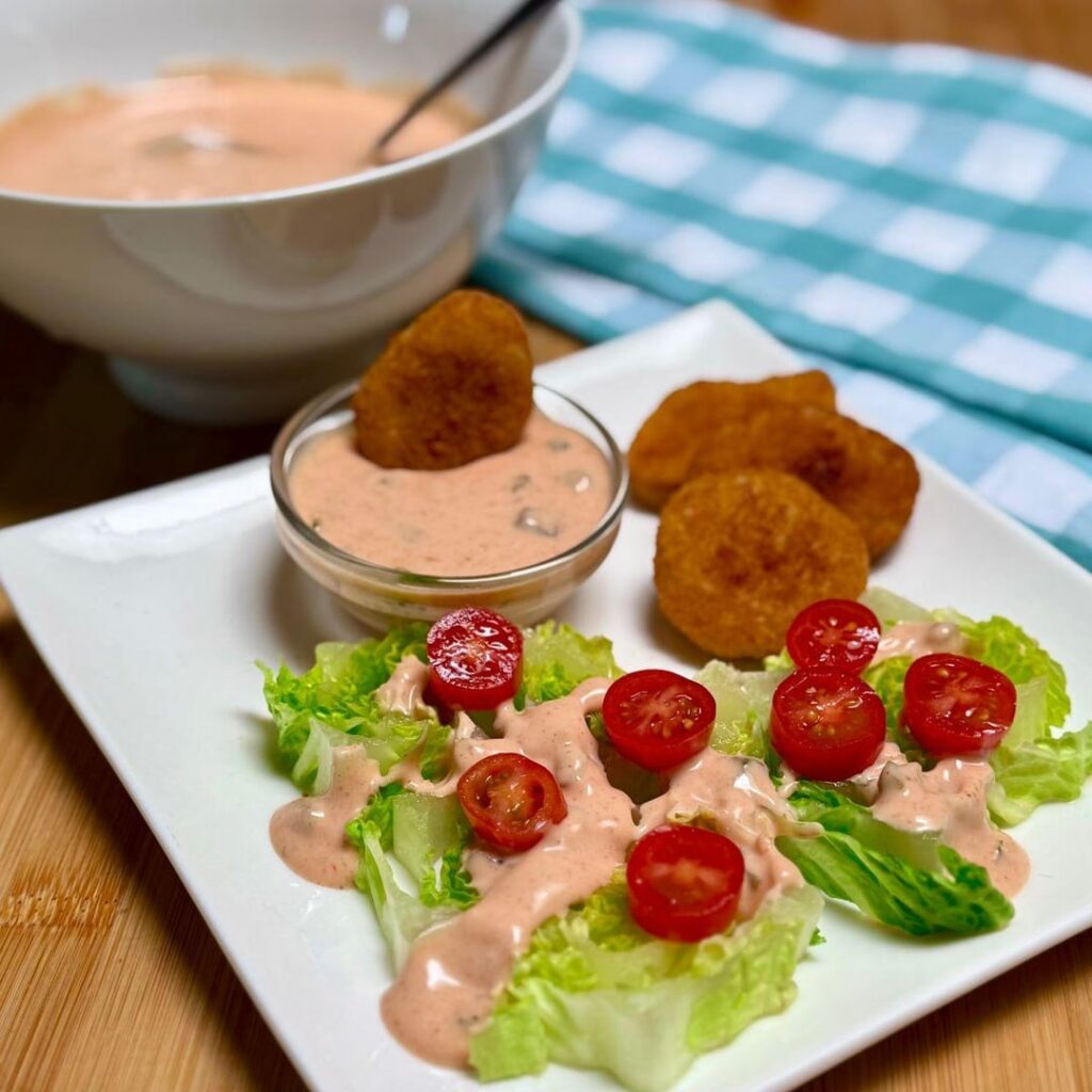 Vegan 1000 Island Dressing 🥗 I veganized our family secret sauce recipe.