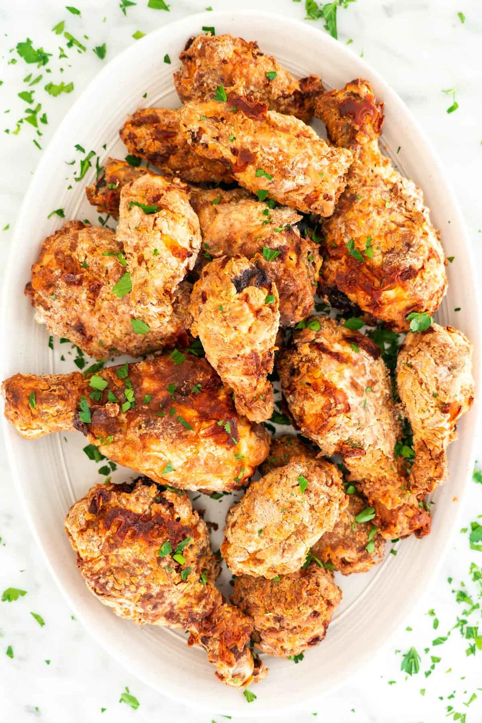 Air Fryer Fried Chicken - Photo Credit: Jo Cooks.