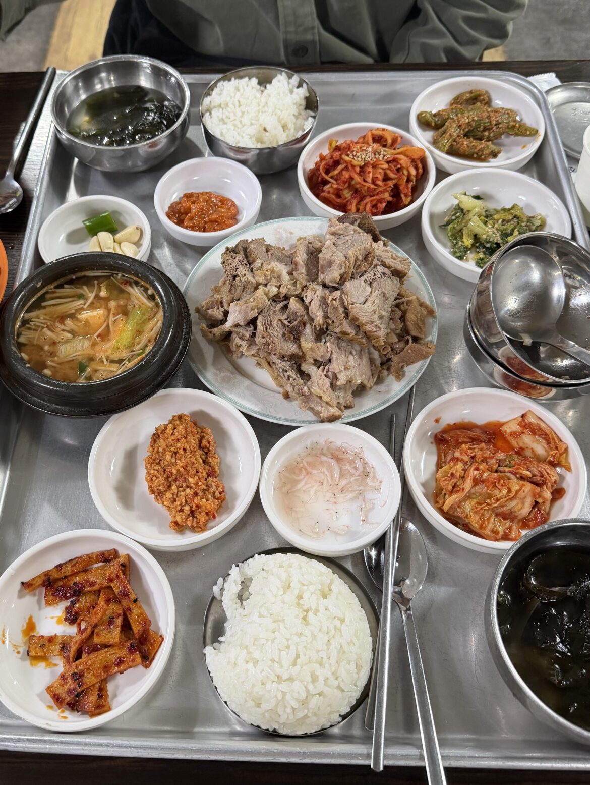 11,000 won per person. near seoul univ.