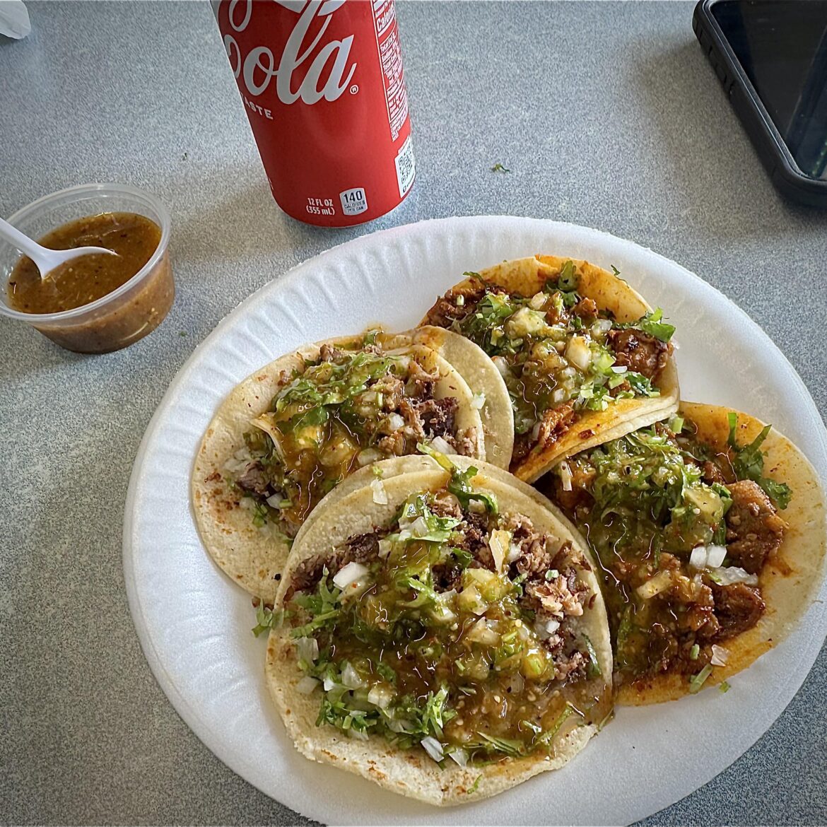 Chemas Tacos in Whittier, best lil taco shop around!