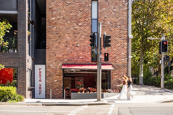 Pasta Shop took over from a Mexican restaurant in Potts Point this month.