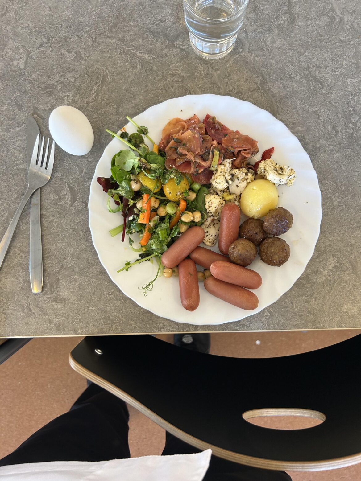 Easter lunch at a Swedish school