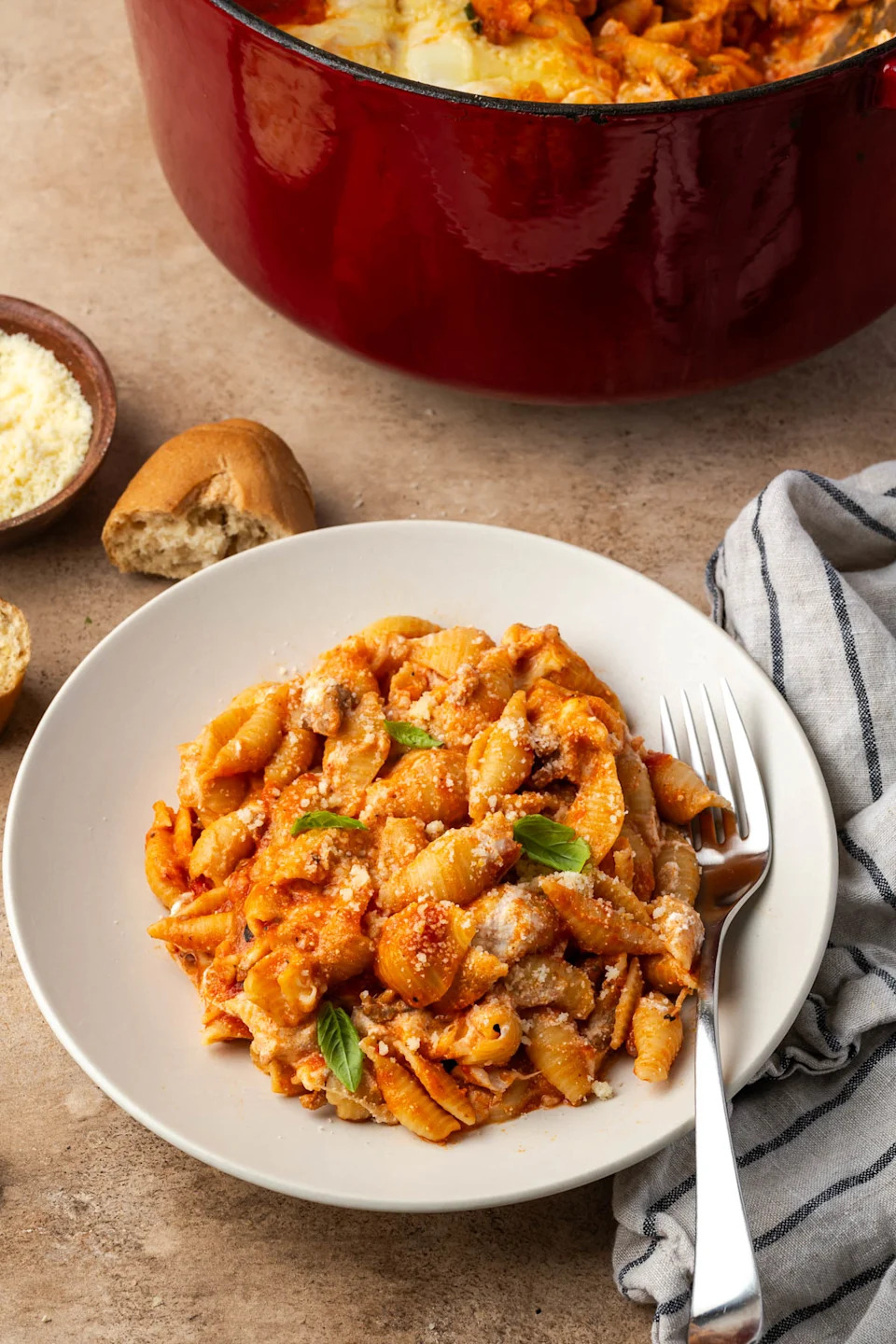 Baked Manicotti - Photo Credit: Dutch Oven Daddy.