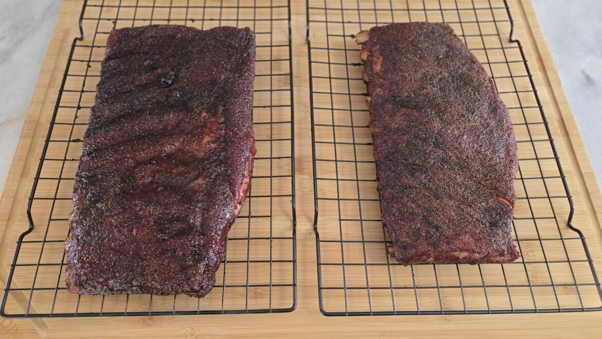 Spare ribs for a late Easter celebration.