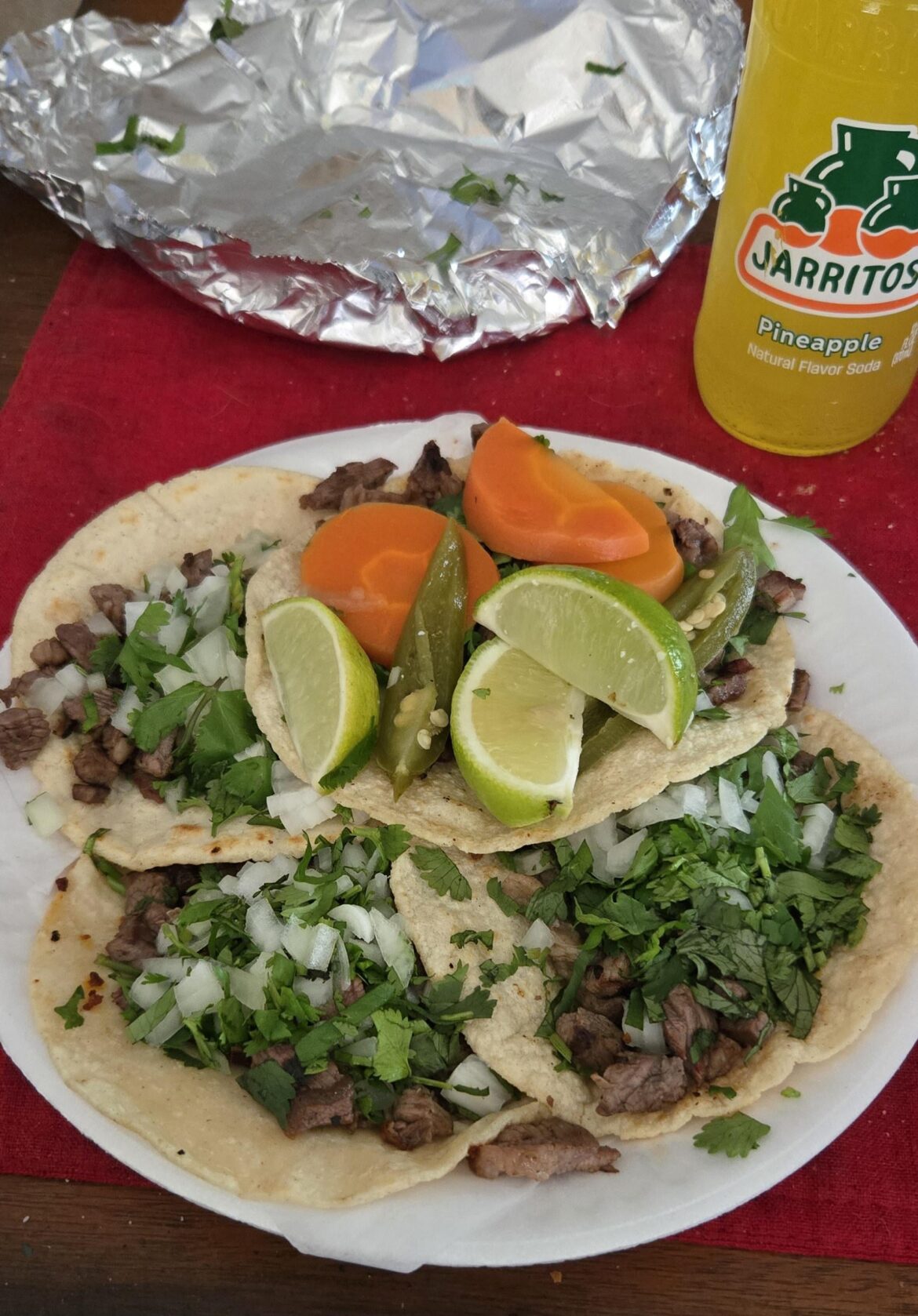 Carne Asada tacos Cecey's in the valley, Van Nuys