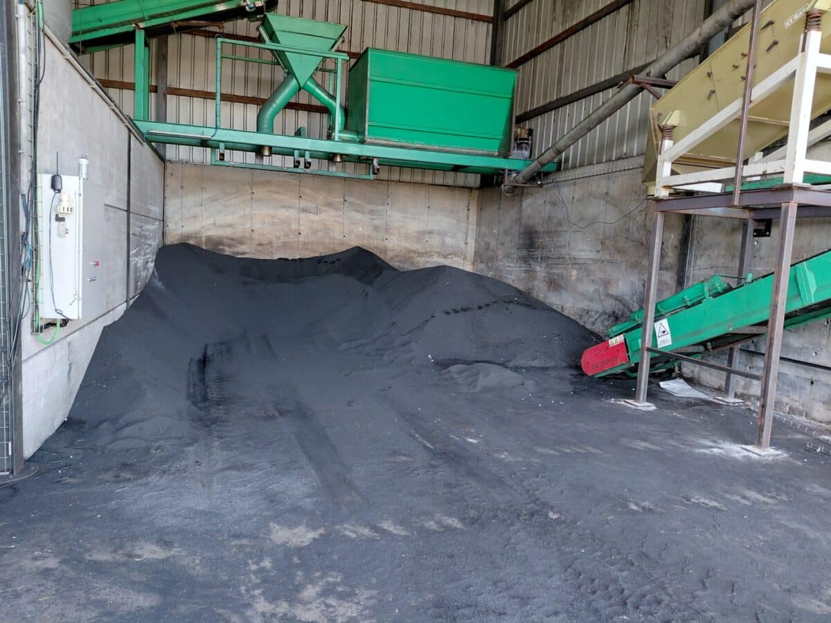 Biochar After Production Through Pyrolysis