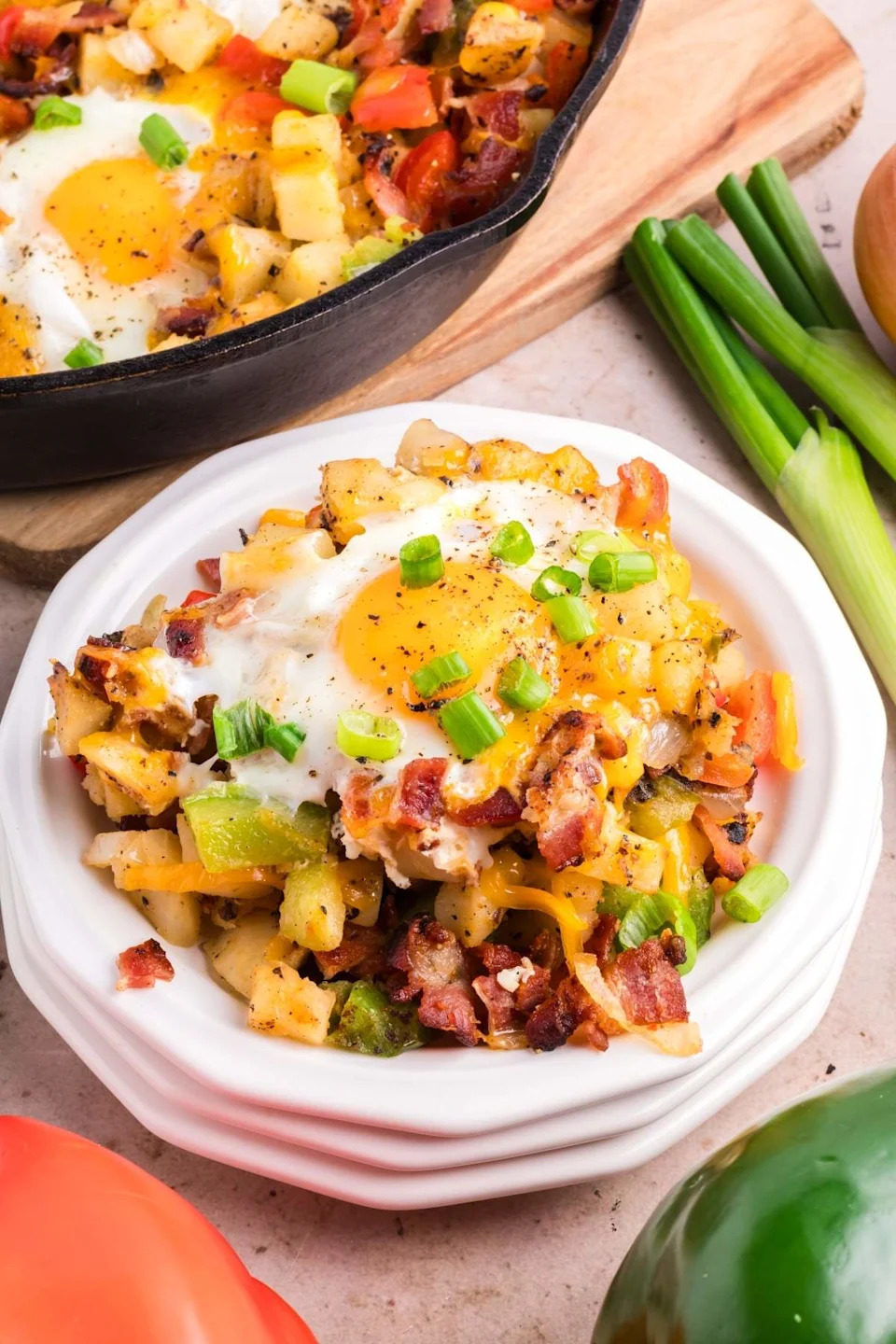 Breakfast Skillet - Photo Credit: xoxoBella.
