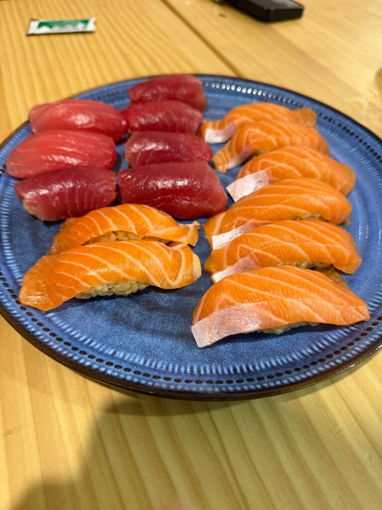 first time making sushi