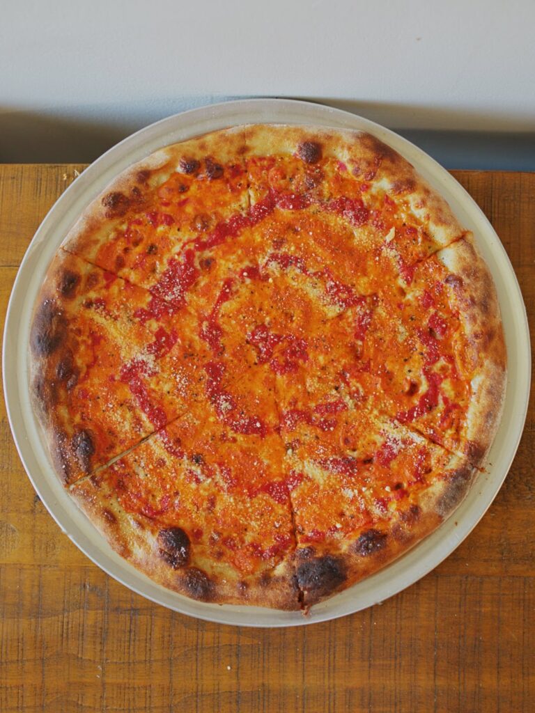 Finished off the leftover red and vodka sauce on this one