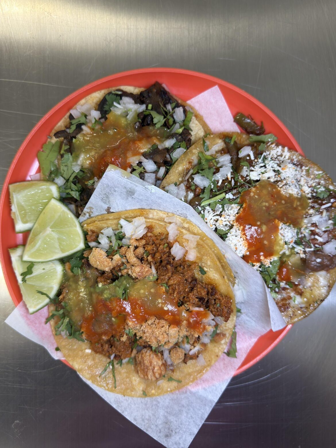 A beautiful plate from Paprika ATX in Austin.