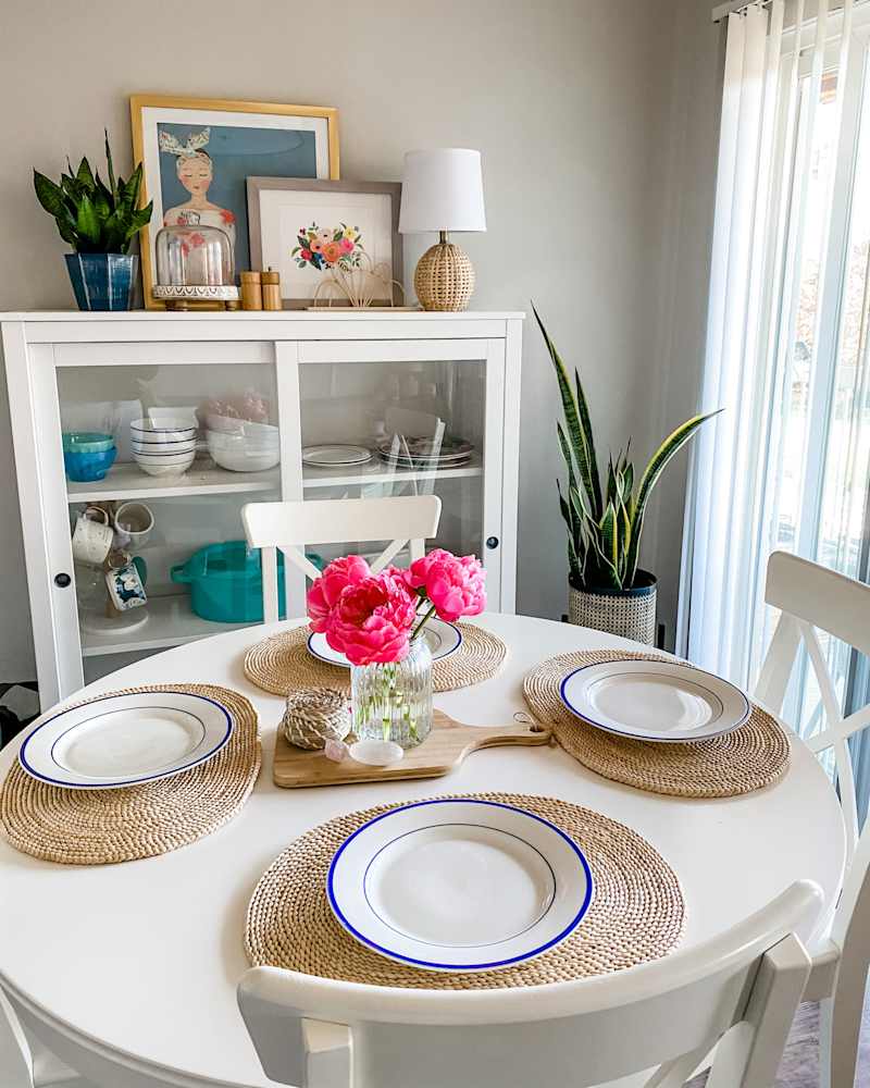 IKEA ROSENTORP Extendable table in someone's home