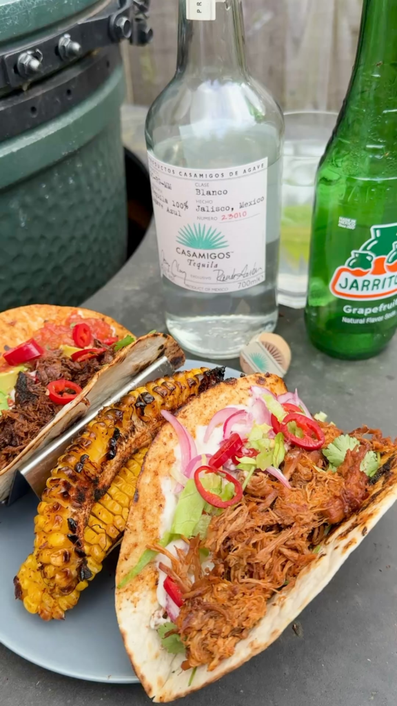 Tacos on the Big Green Egg