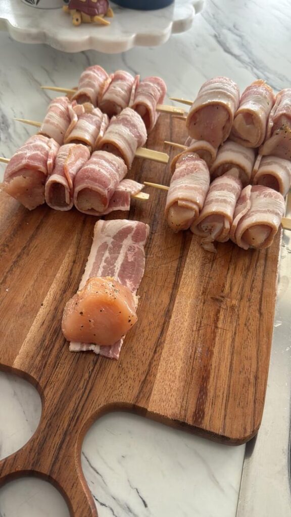 Chicken bacon medallion for Air Fryer