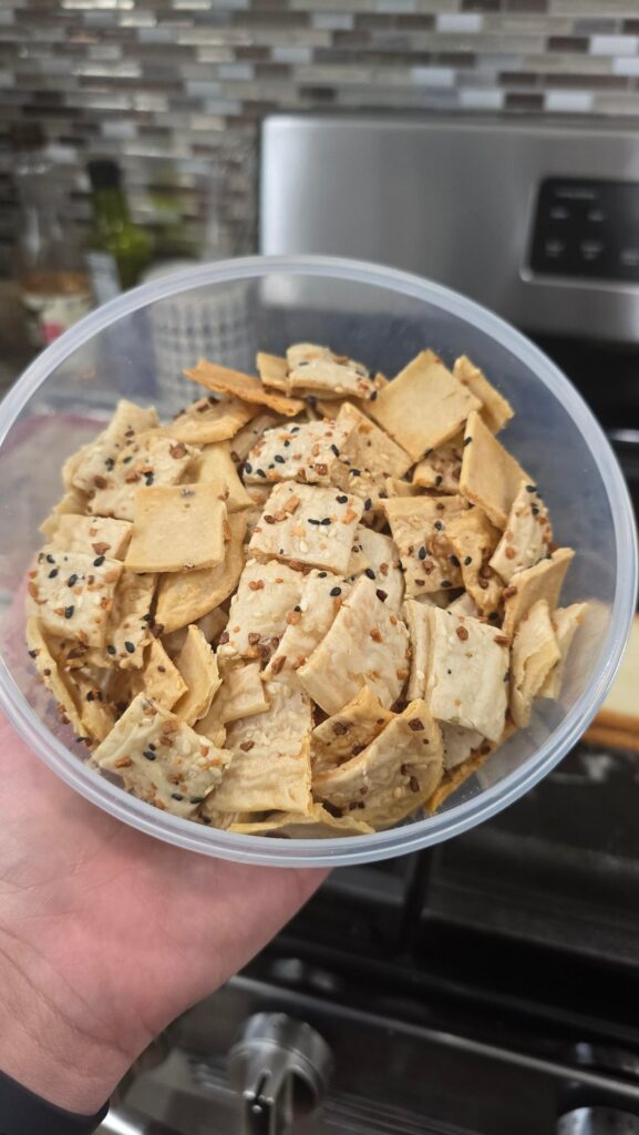 Discard crackers are addictive as heck.