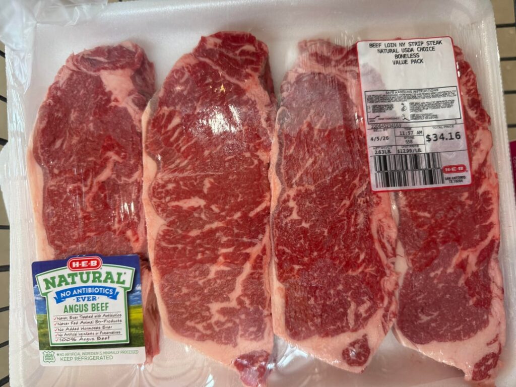 Butcher said they used Prime as a substitute. I went back and stocked up.