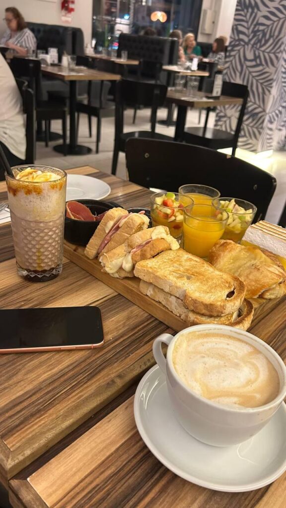 Coffee, toast, and a slow morning.