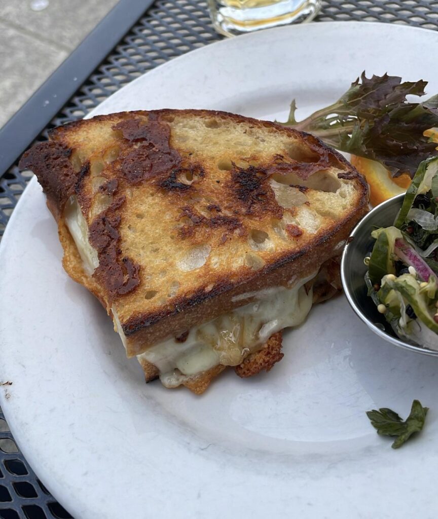 Absolute favorite grilled cheese of all time