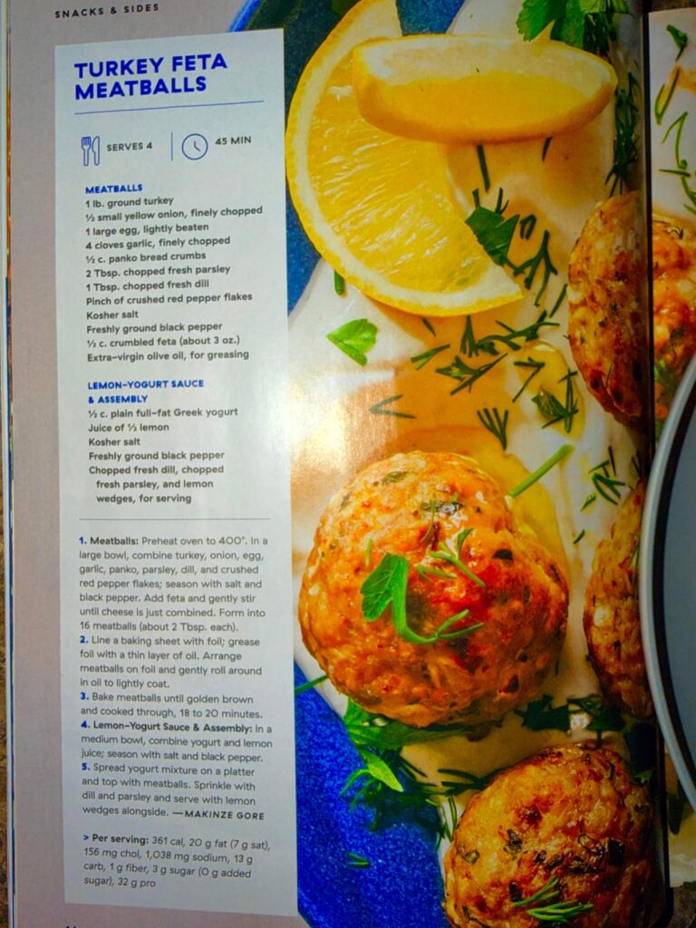 Tried my first recipe from my Mediterranean diet magazine and it turned out great 😊