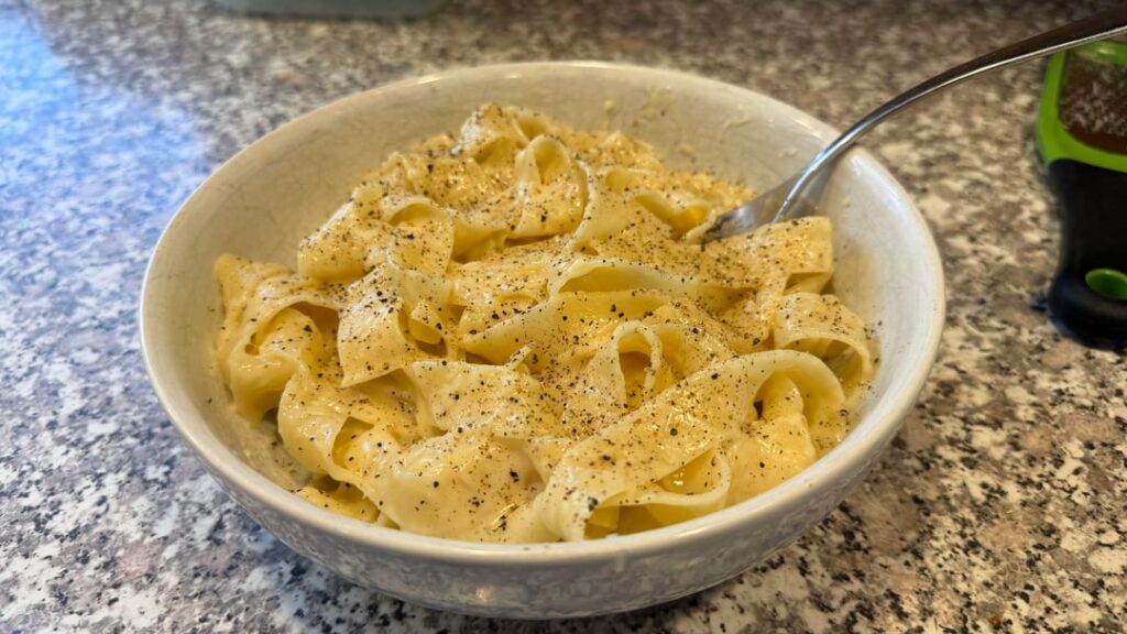 Parpadelle Alfredo