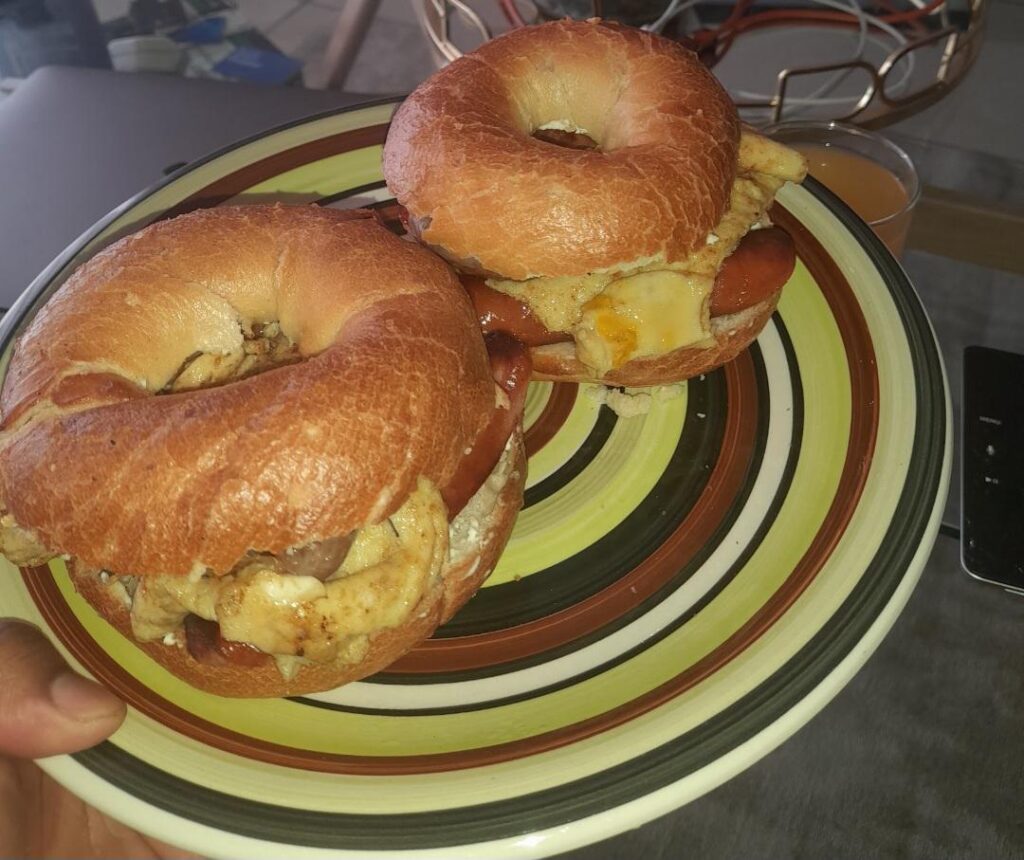 Breakfast sandwiches for... breakfast