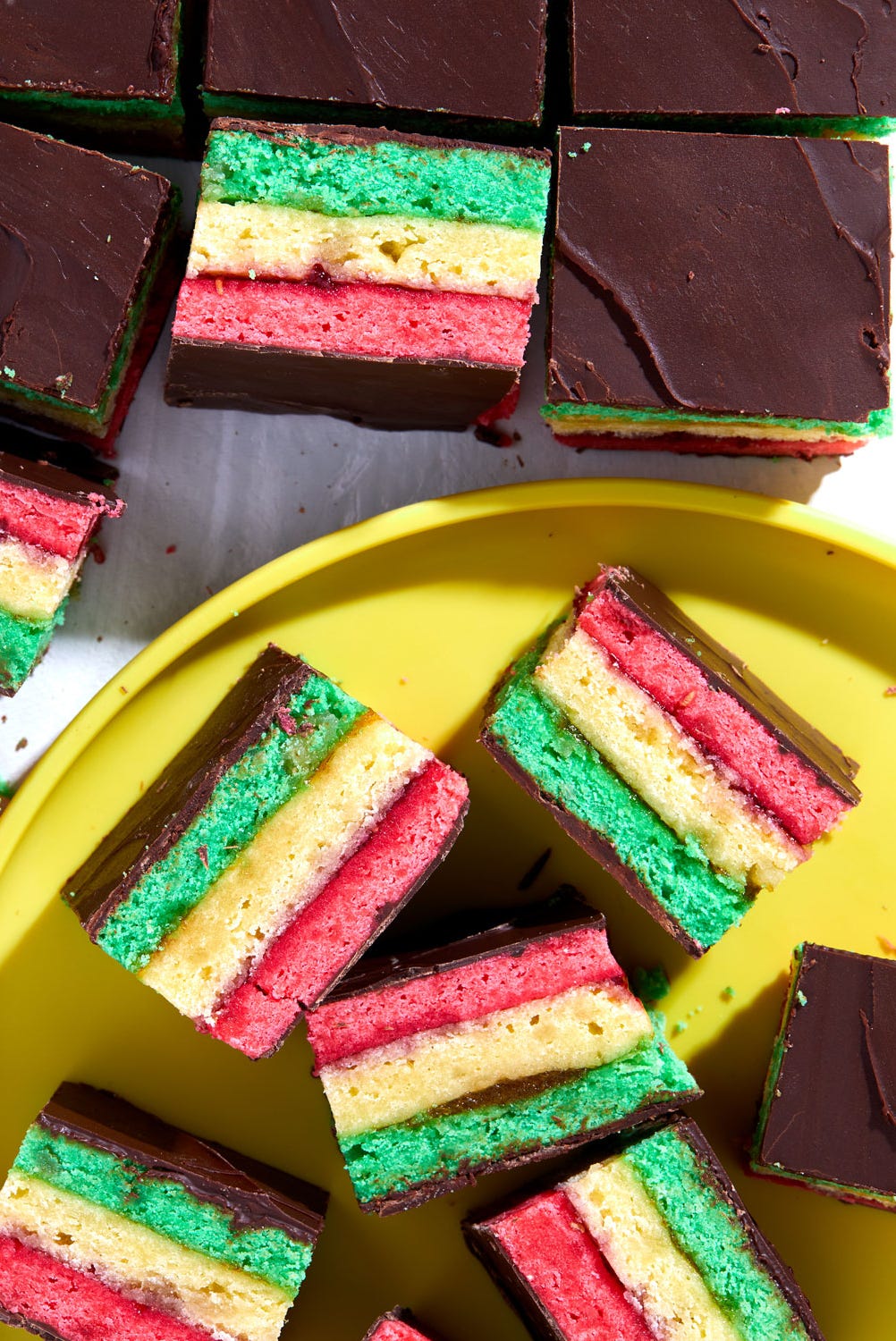 italian rainbow cookies