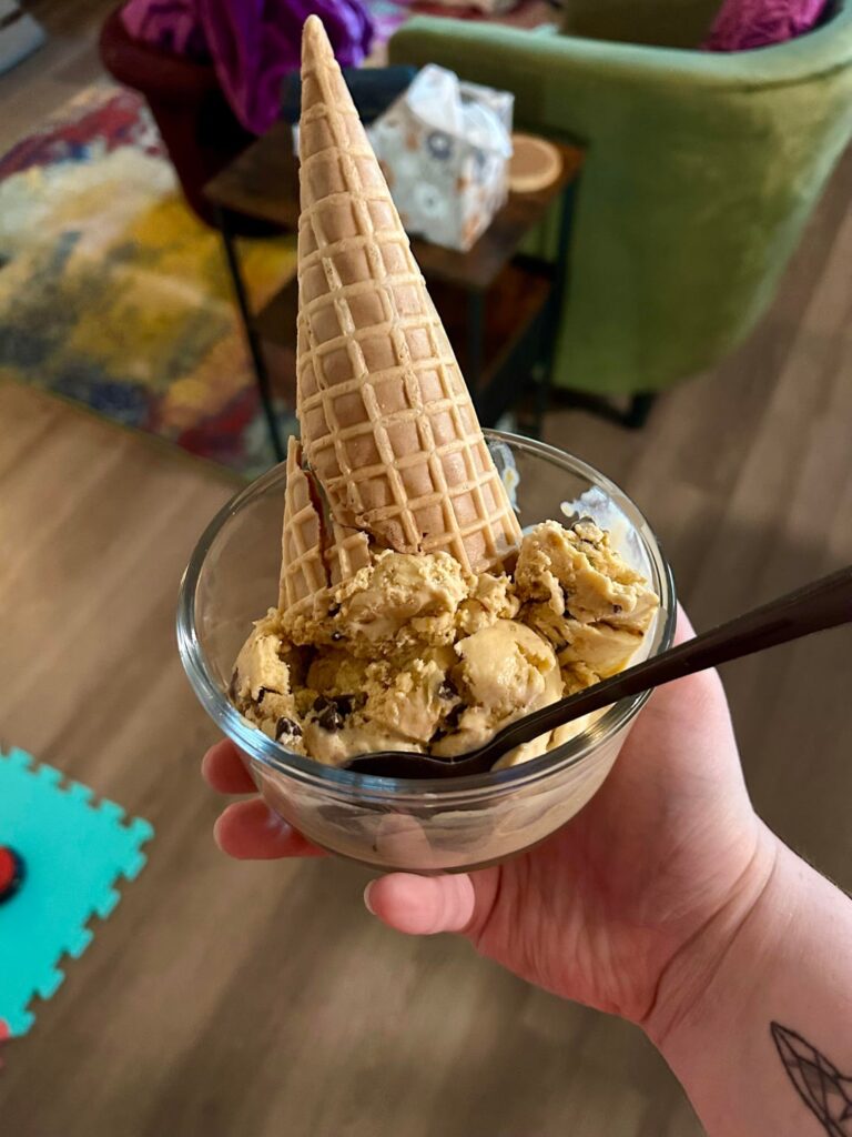 Pumpkin Chocolate Chip Muffin