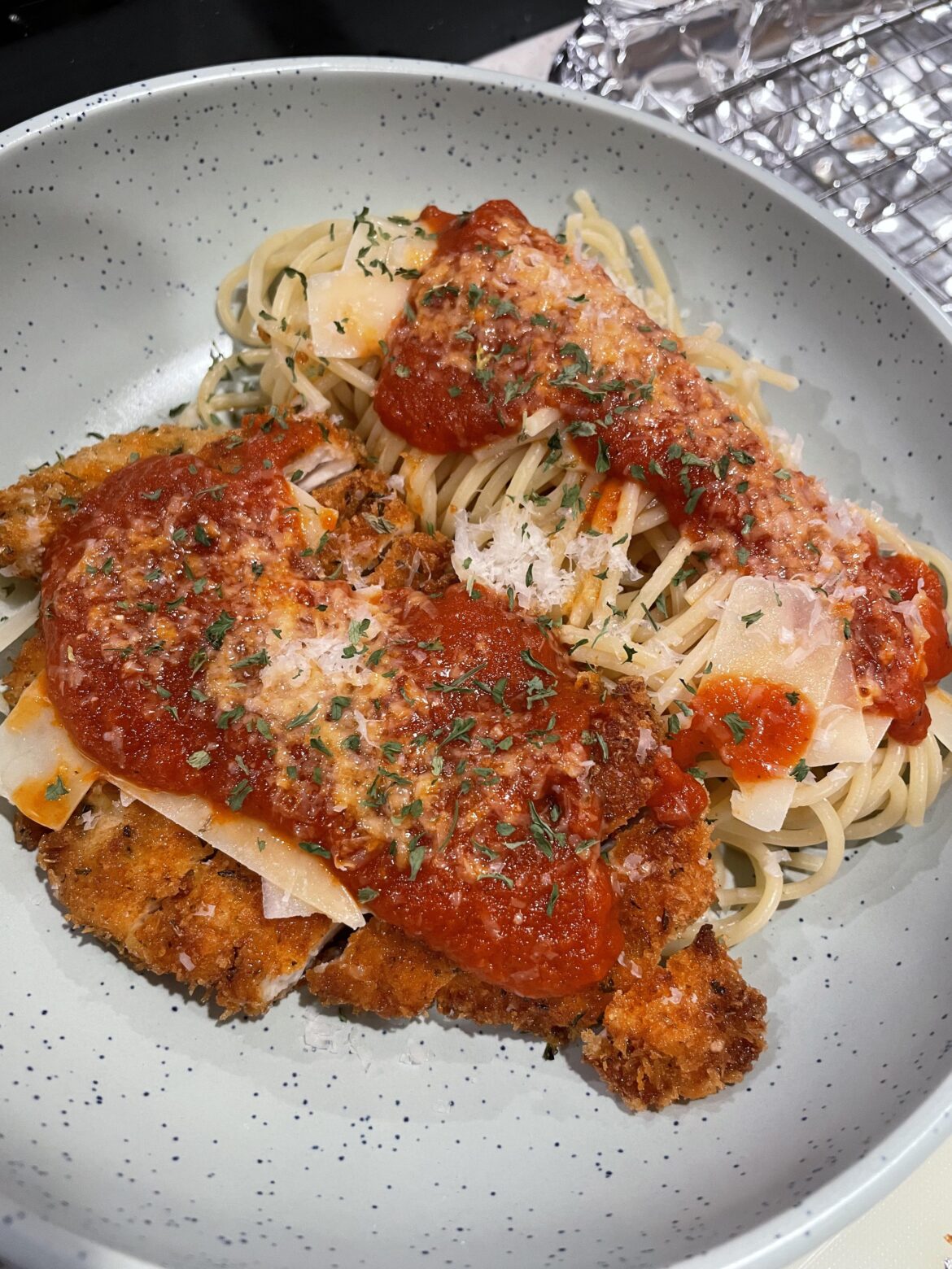 Homemade Chicken Parmesan