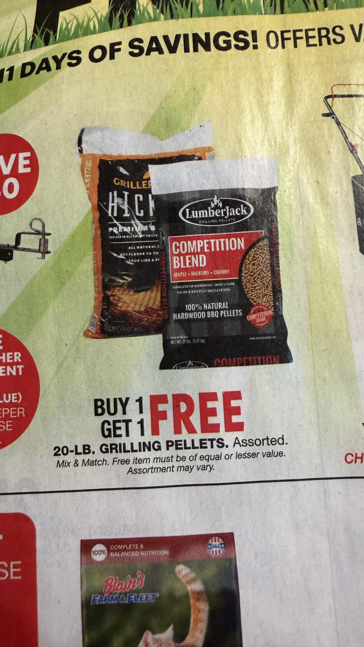 Lumberjack Pellet Deal