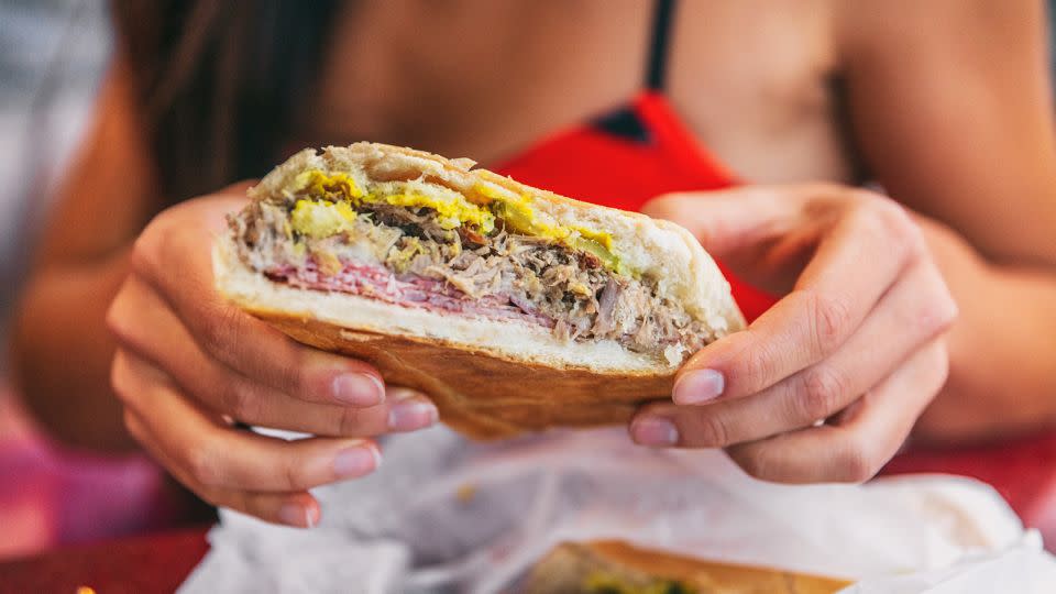 The Cuban features a tasty blend of pork, cheese, pickles and mustard. - Maridav/Adobe Stock