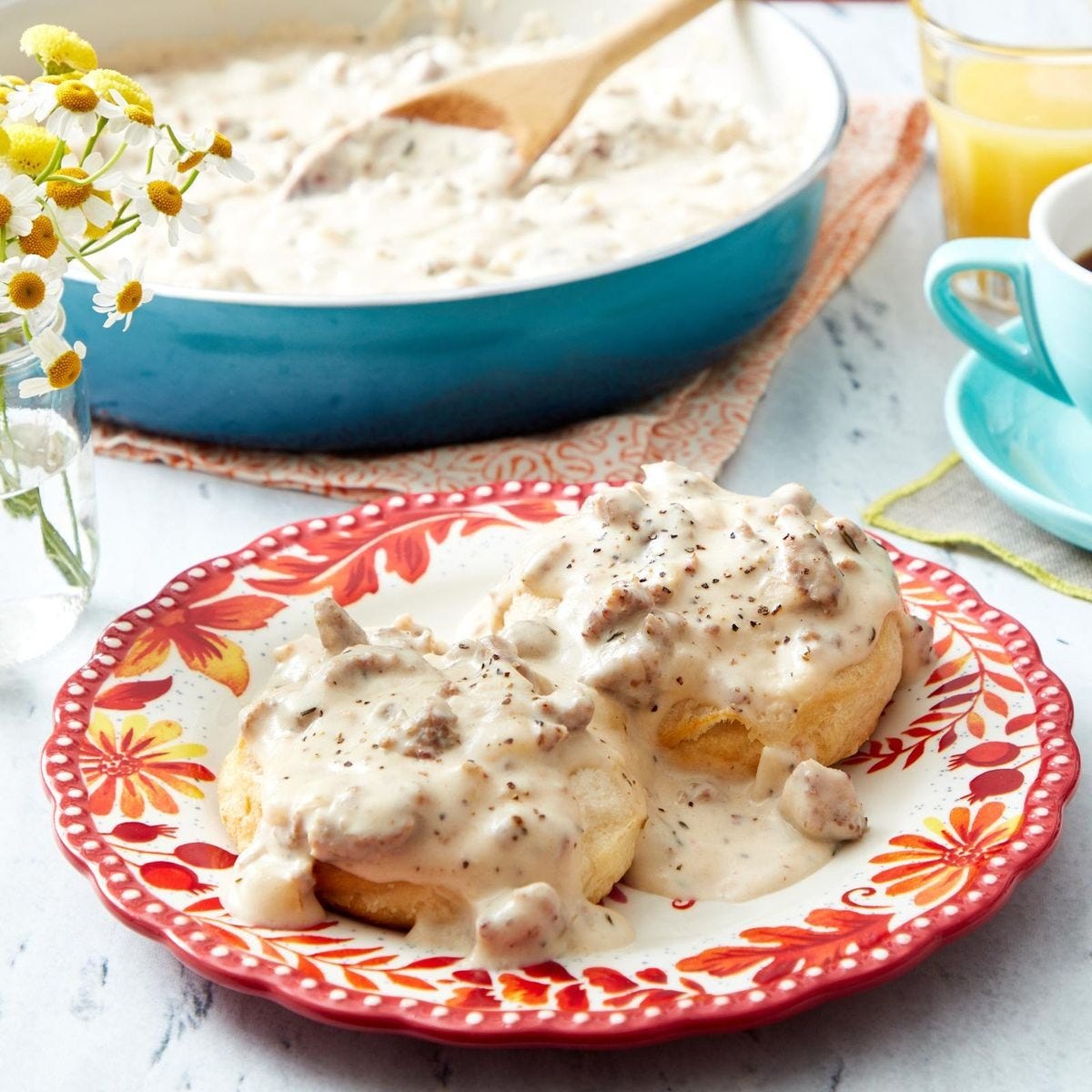 easter sausage gravy