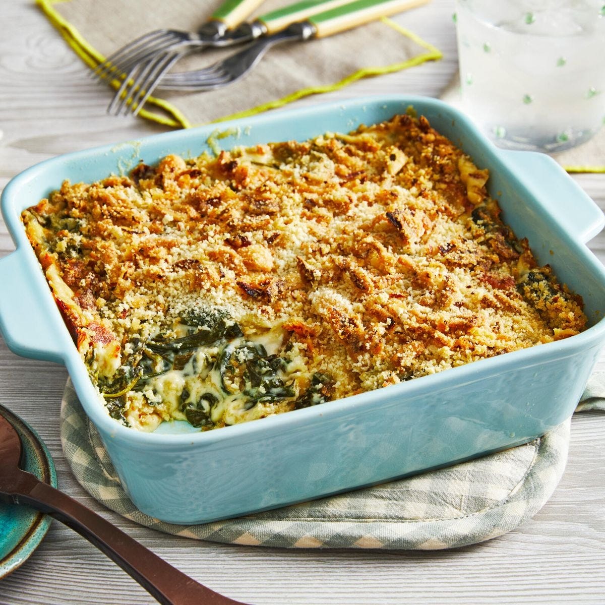 easter spinach casserole