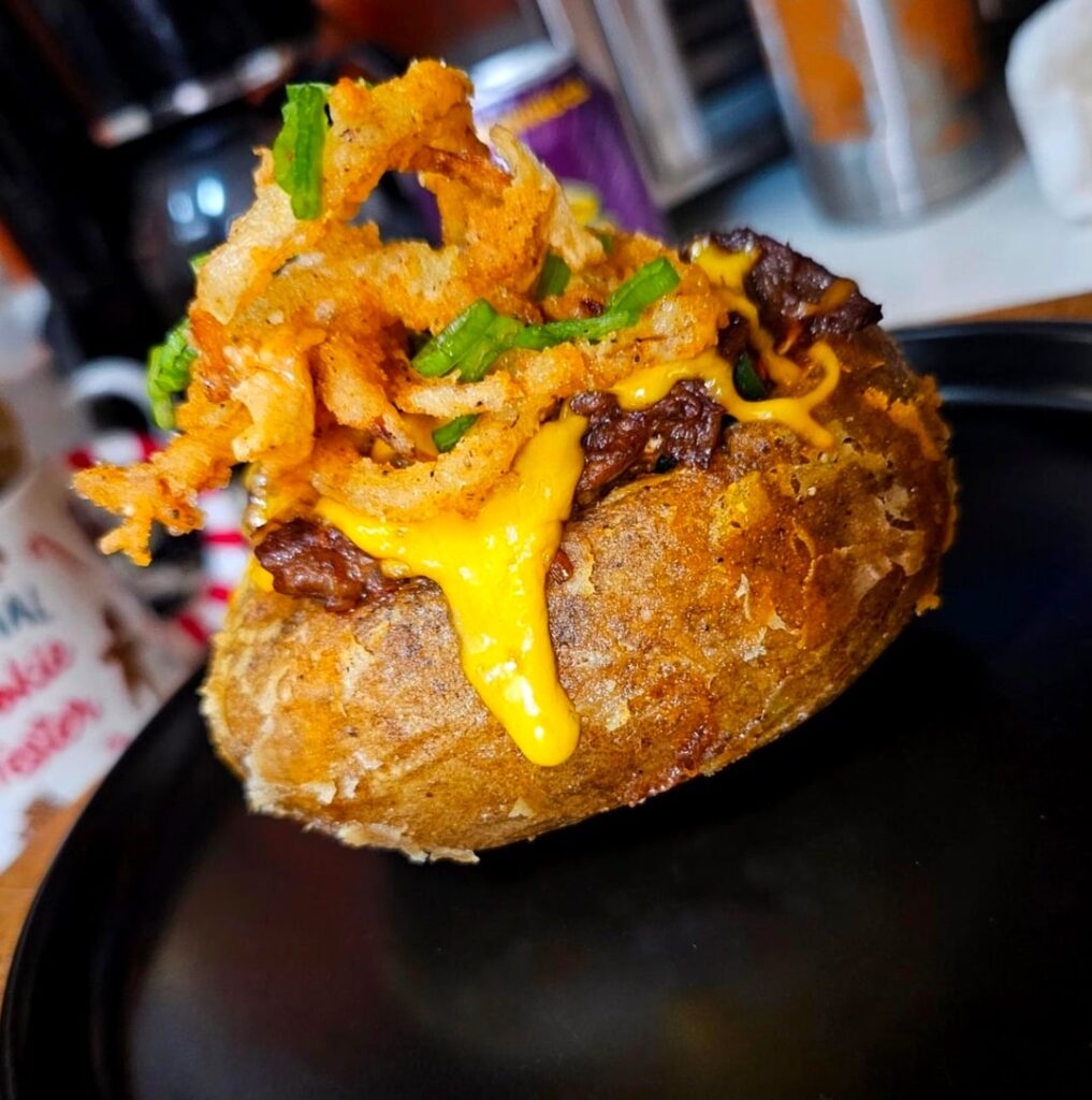 Birria Popper Potato Skin