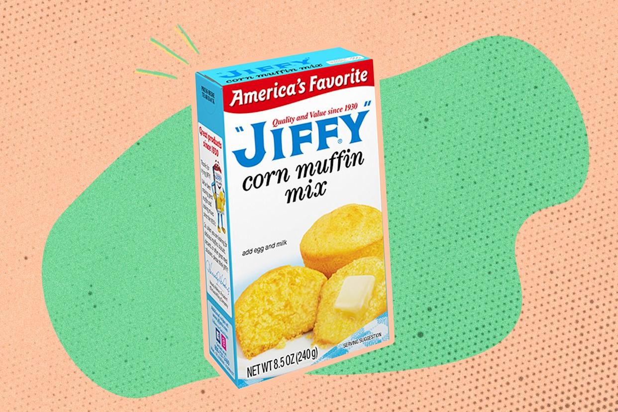 Credit: Simply Recipes / Photo Illustration by Wanda Abraham / Jiffy Mix