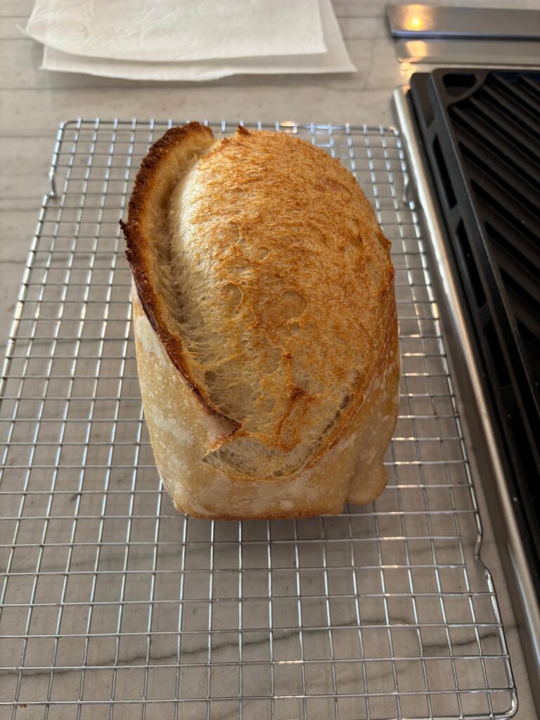 First time using loaf pan, loved it!
