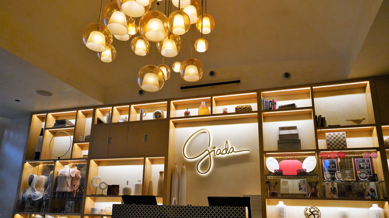 Inside Giada's Restaurant in the Cromwell