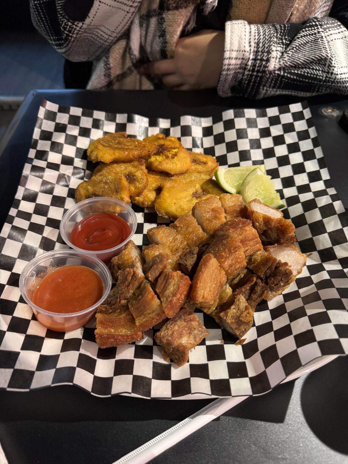 Chicharrón spot! La Rumba Restaurant and Lounge