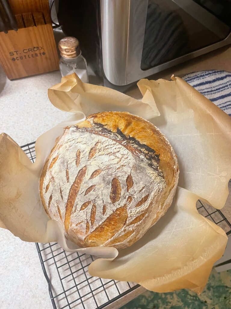 My first loaf🥹