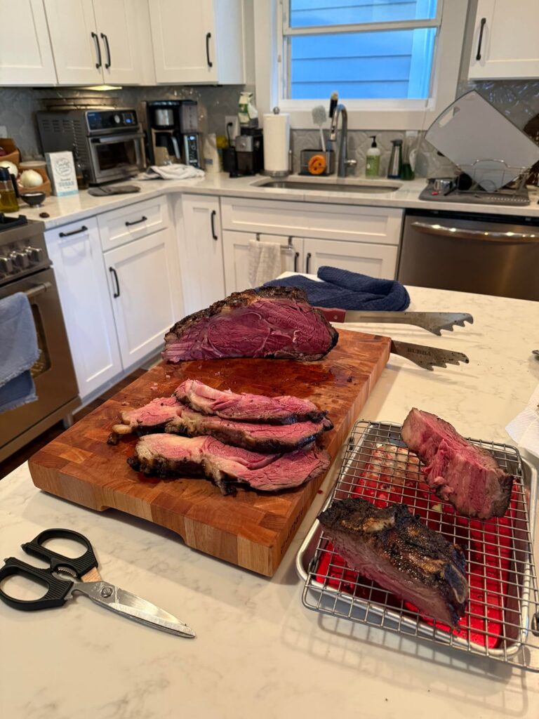 Bone-in Prime Rib for Easter