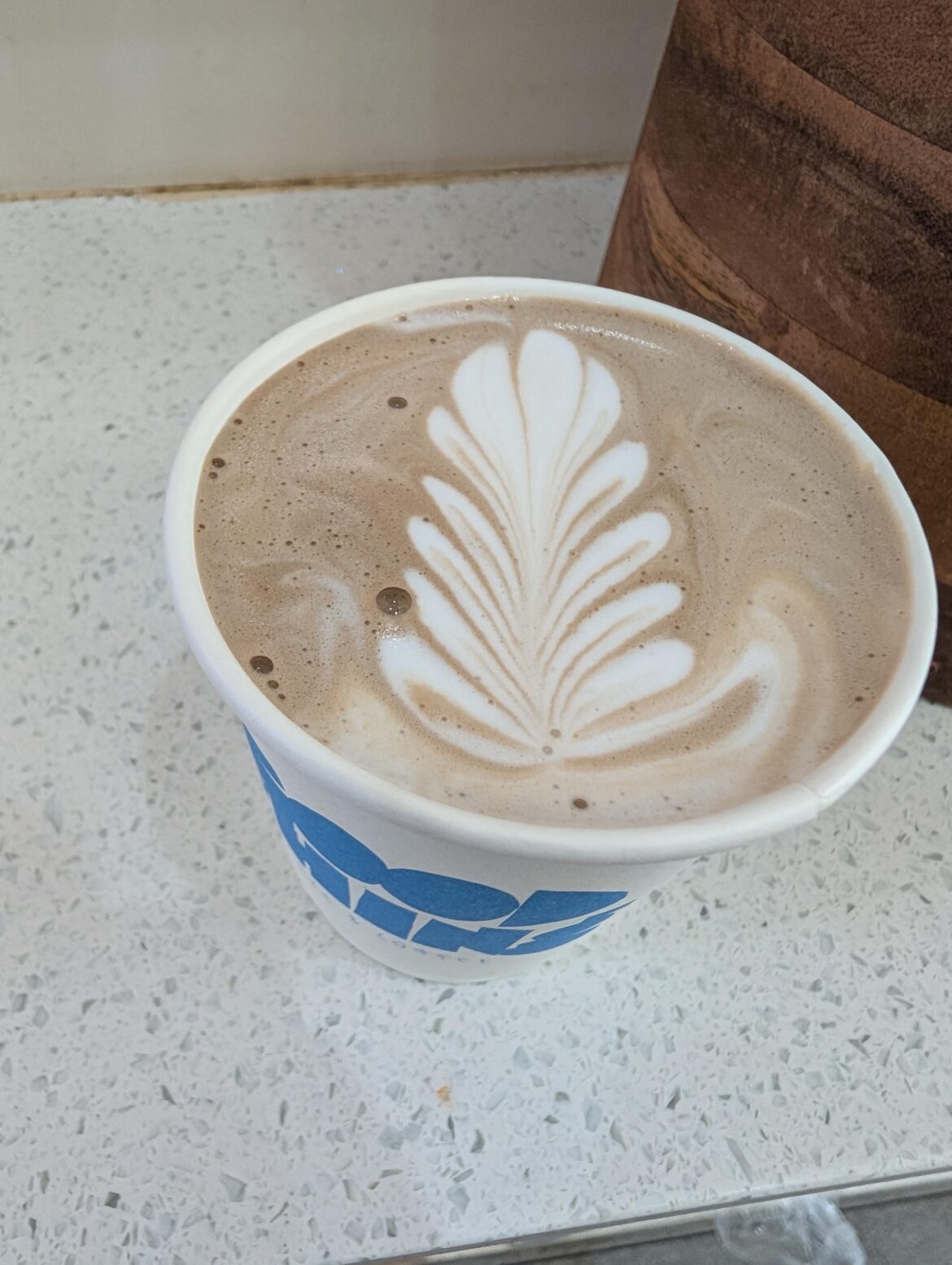 Hojicha Latte, unsweetened